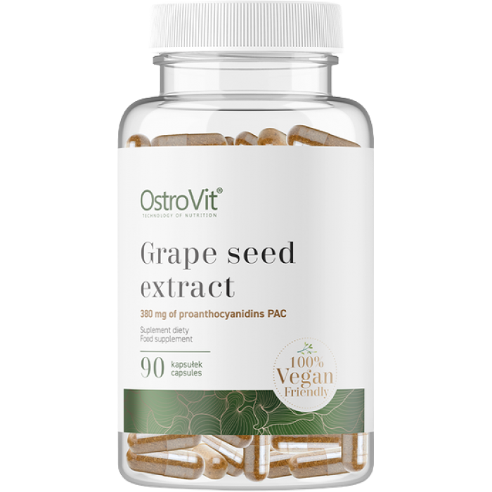 OstroVit Grape Seed Extract 400 mg / 90 капсули
